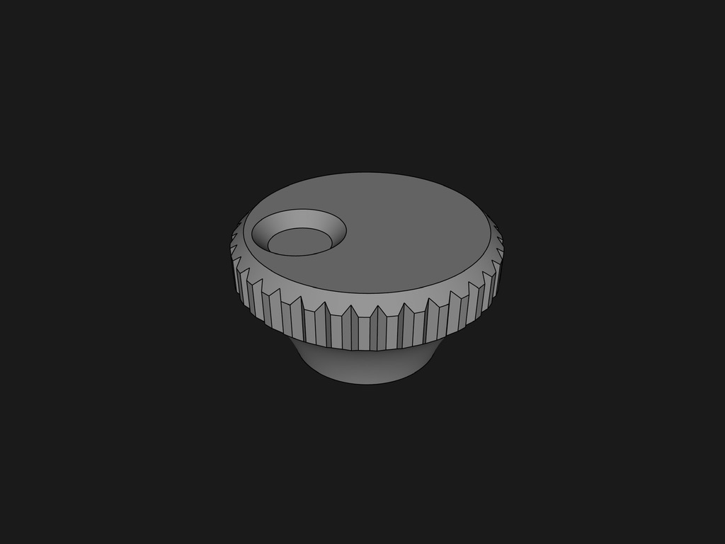 Miniatura 2 do modelo 3D Shuttle-Style Encoder Wheel, Tall