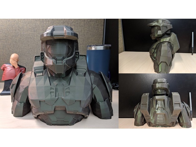 Halo Master Chief Bust
