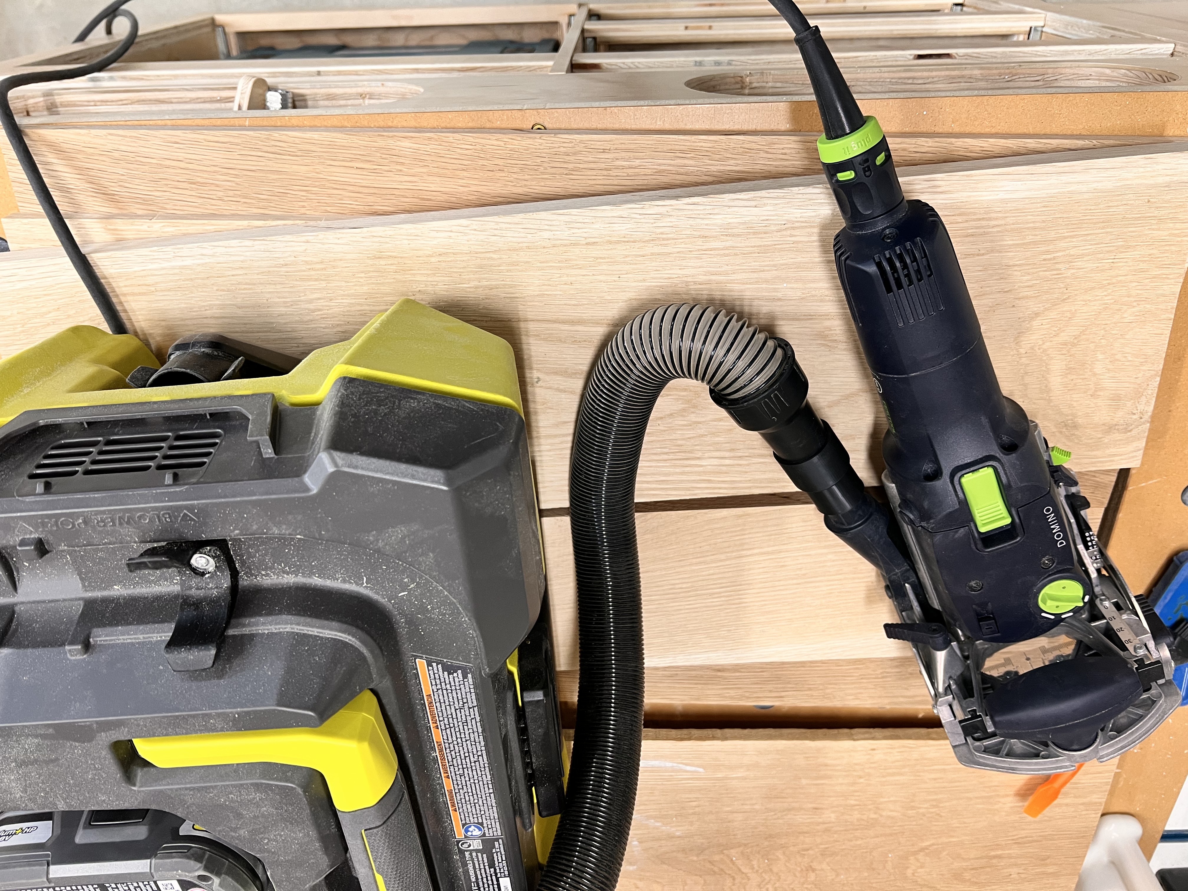 Domino shopvac adaptor