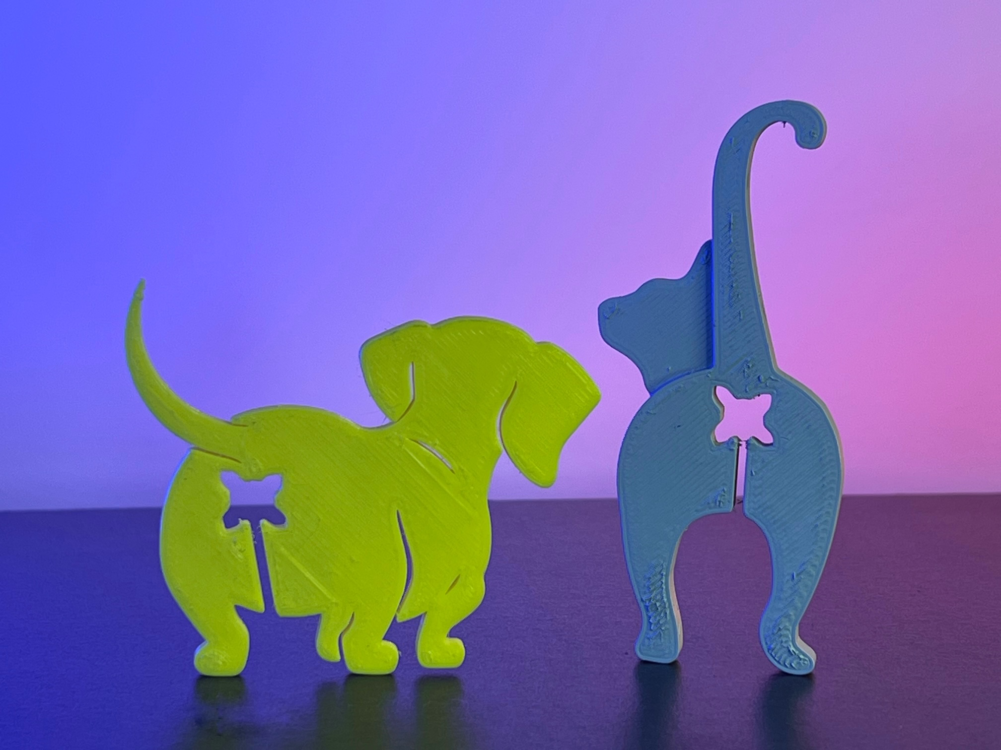 ButtPals Bread clips 3D model thumbnail