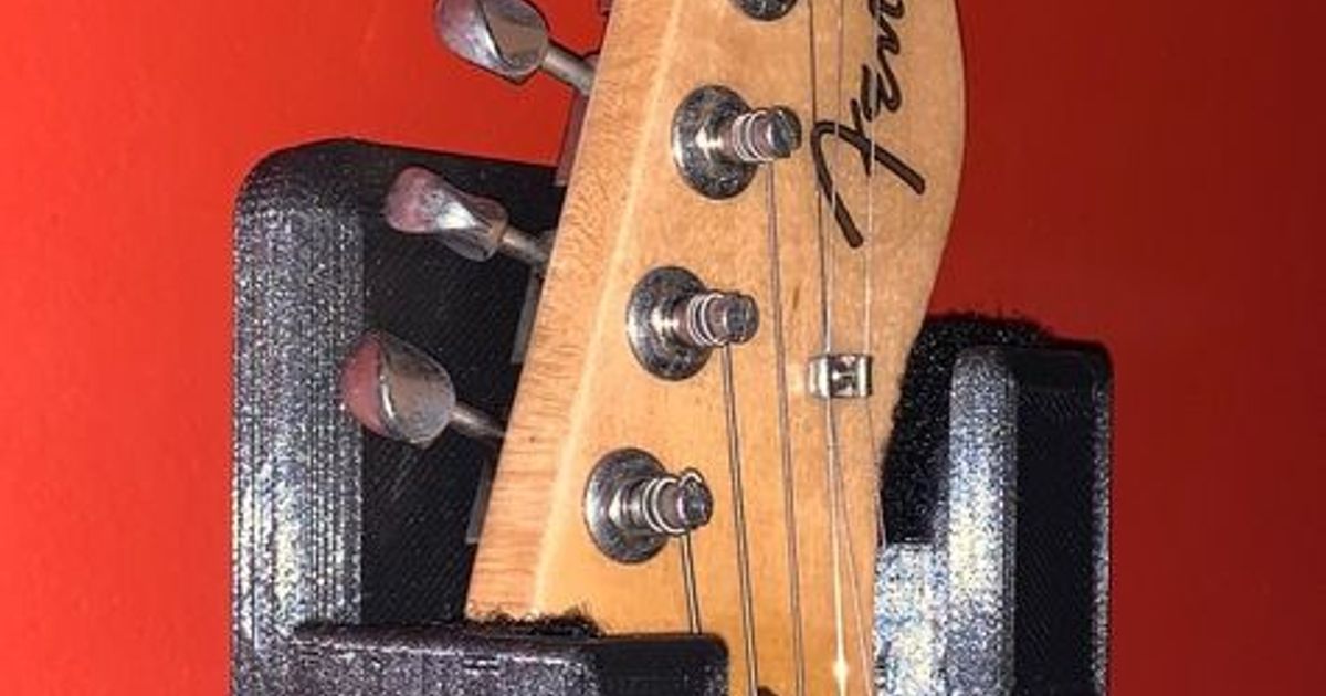 Strong Wall Hanger For Telecaster Model Guitars by Jim_Killie