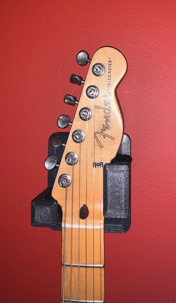 Strong Wall Hanger For Telecaster Model Guitars by Jim_Killie
