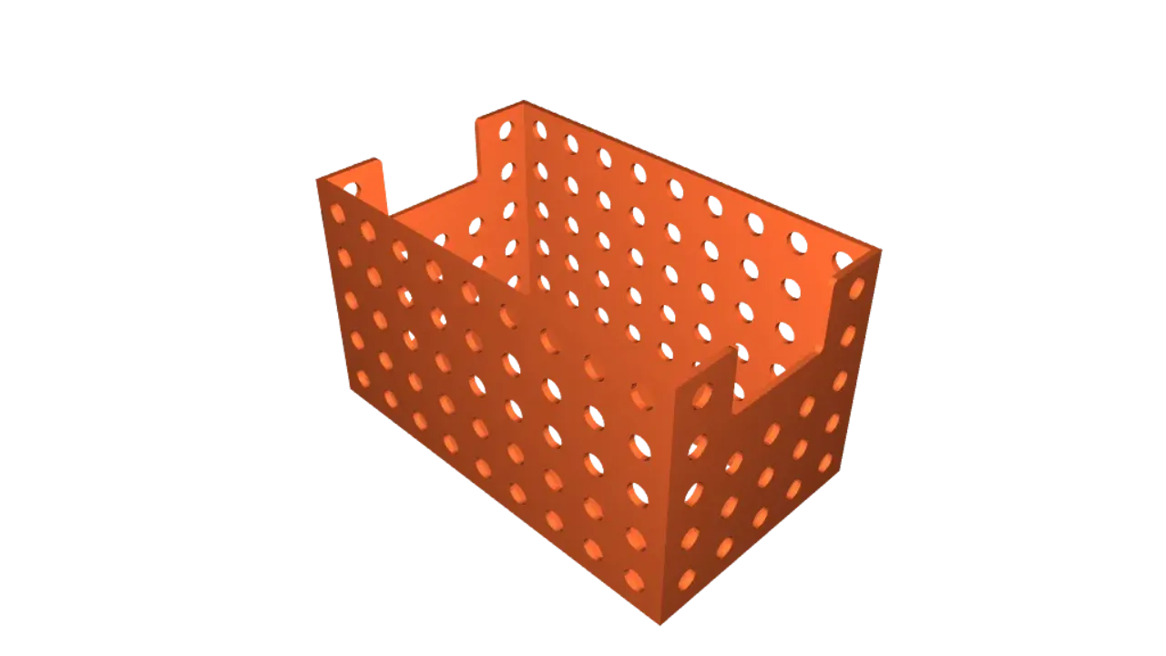 Nerf Dart Ammo Box by Nikolaus, Download free STL model