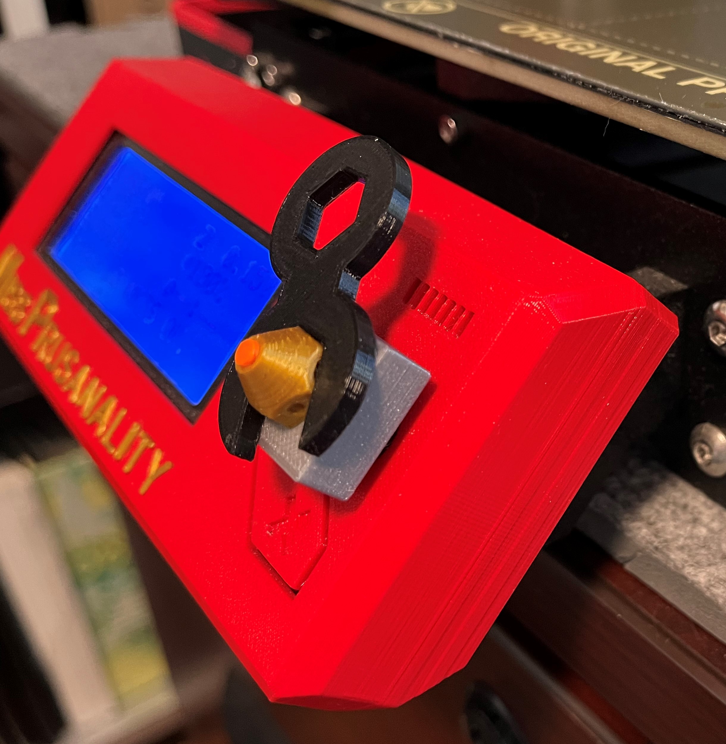 Prusa LCD Knob: Hotend & Nozzle