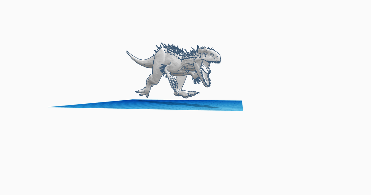 STL file indominus rex jurassic world 🗺️・3D printing model to  download・Cults