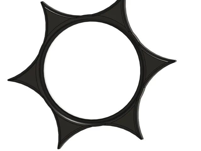 Thin Microphone Anti-Roll Collar compatible with Shure Microphone