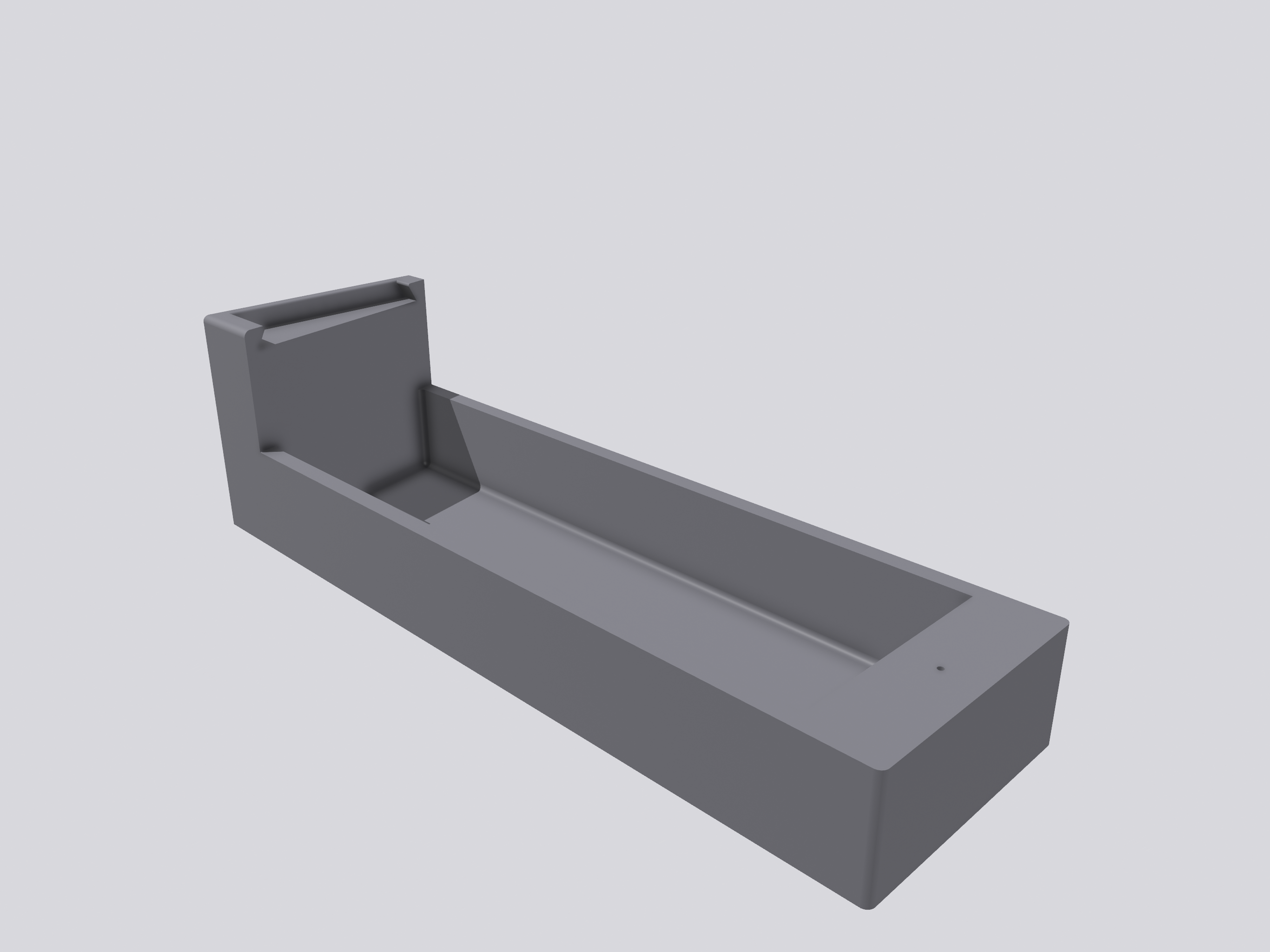 Miniatura 3 do modelo 3D Pencil Case with Ruler