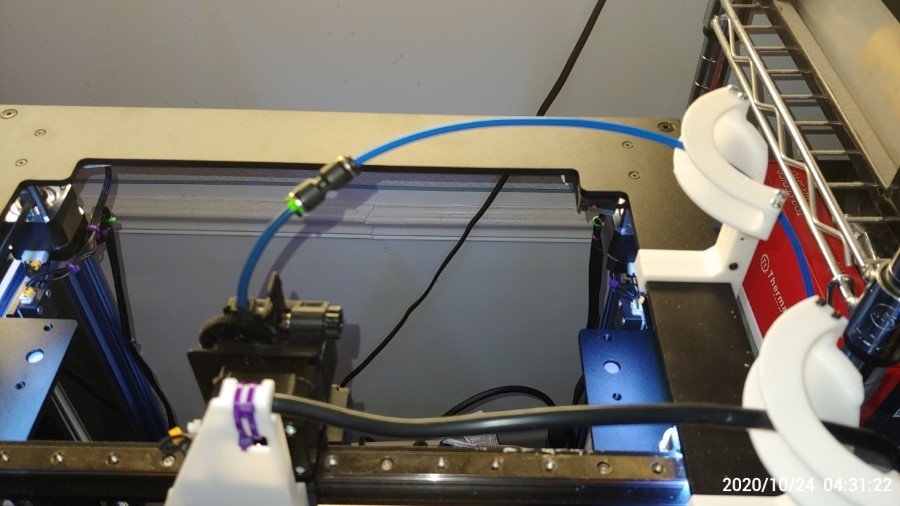 Hotend Cable Vertical Support Coreception, Elf & SapphirePro — miniatura 4