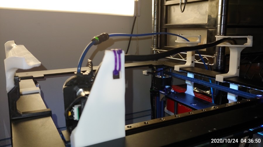 Hotend Cable Vertical Support Coreception, Elf & SapphirePro — miniatura 8