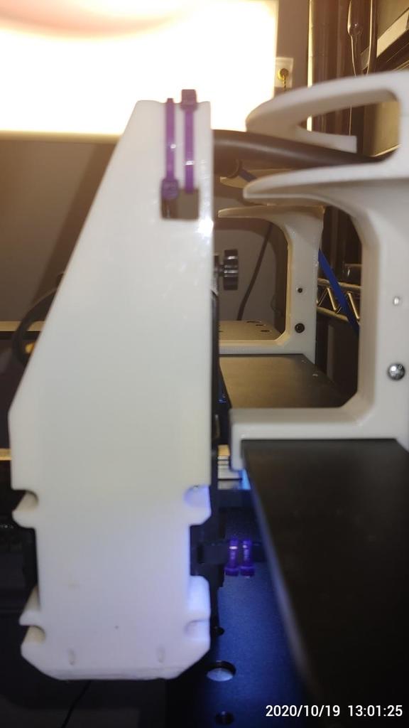 Hotend Cable Vertical Support Coreception, Elf & SapphirePro — miniatura 6