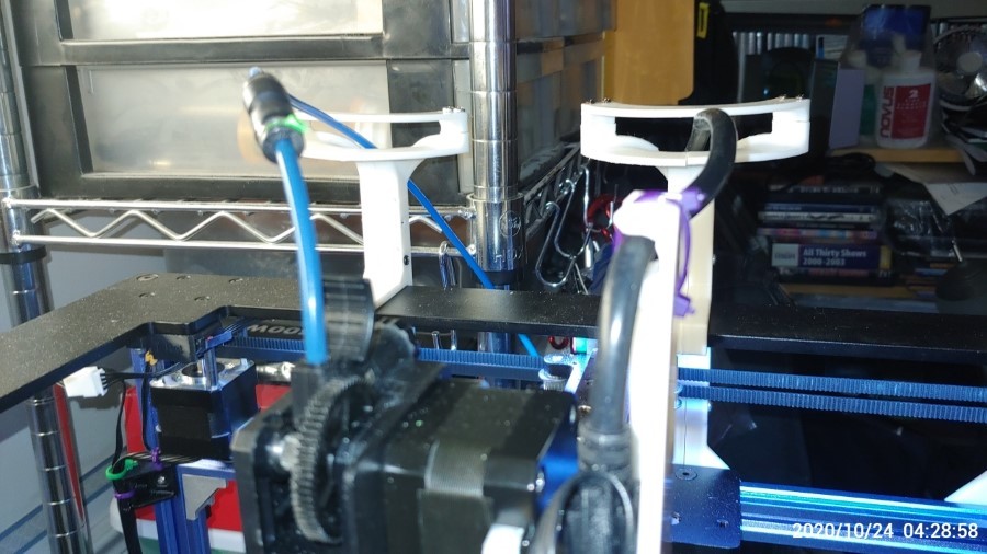 Hotend Cable Vertical Support Coreception, Elf & SapphirePro — miniatura 13