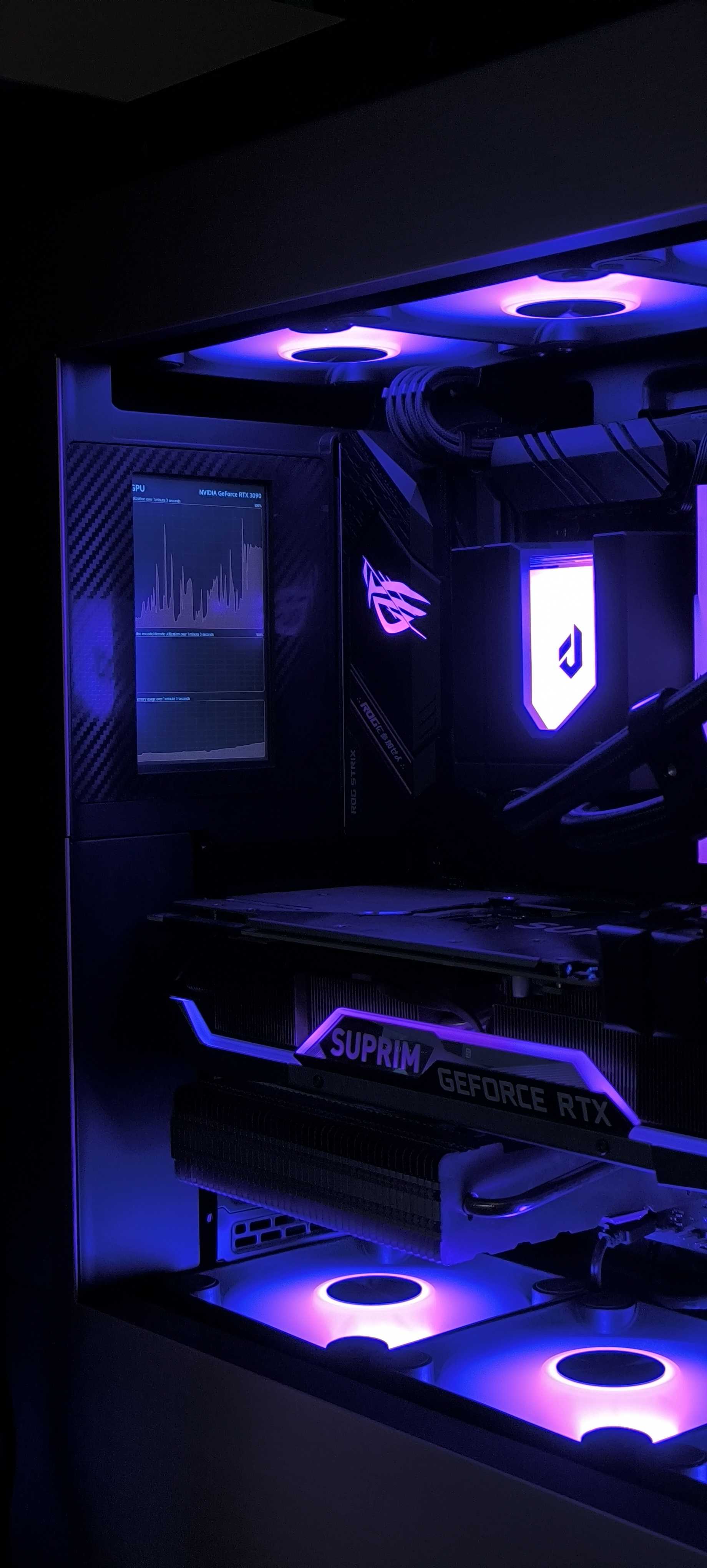 Phanteks Evolv x2 - 5in Raspberry Pi Screen mount
