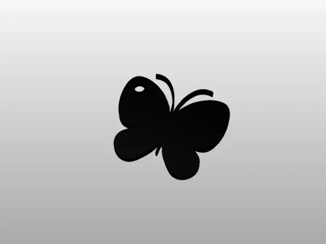 Butterfly earrings 2