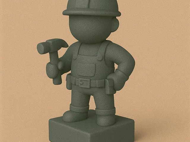 Cute lil' Construction Worker