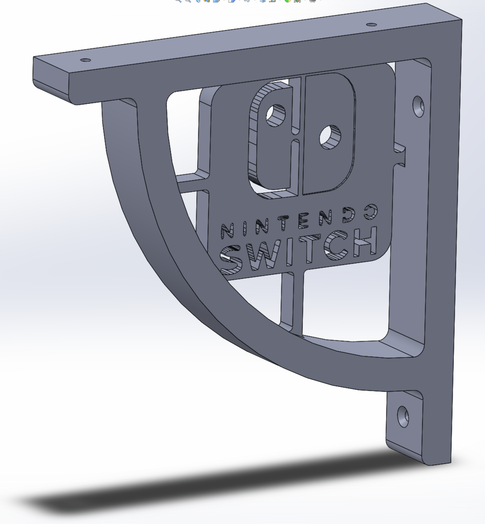 EQUERRE D'ÉTAGÈRE LOGO NINTENDO SWITCH