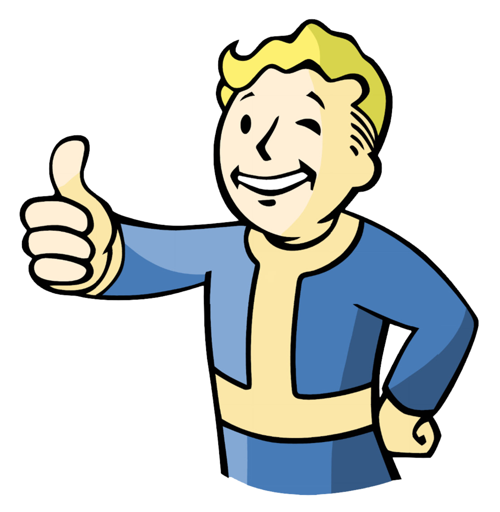 Lithophane Vault Boy de Fallout
