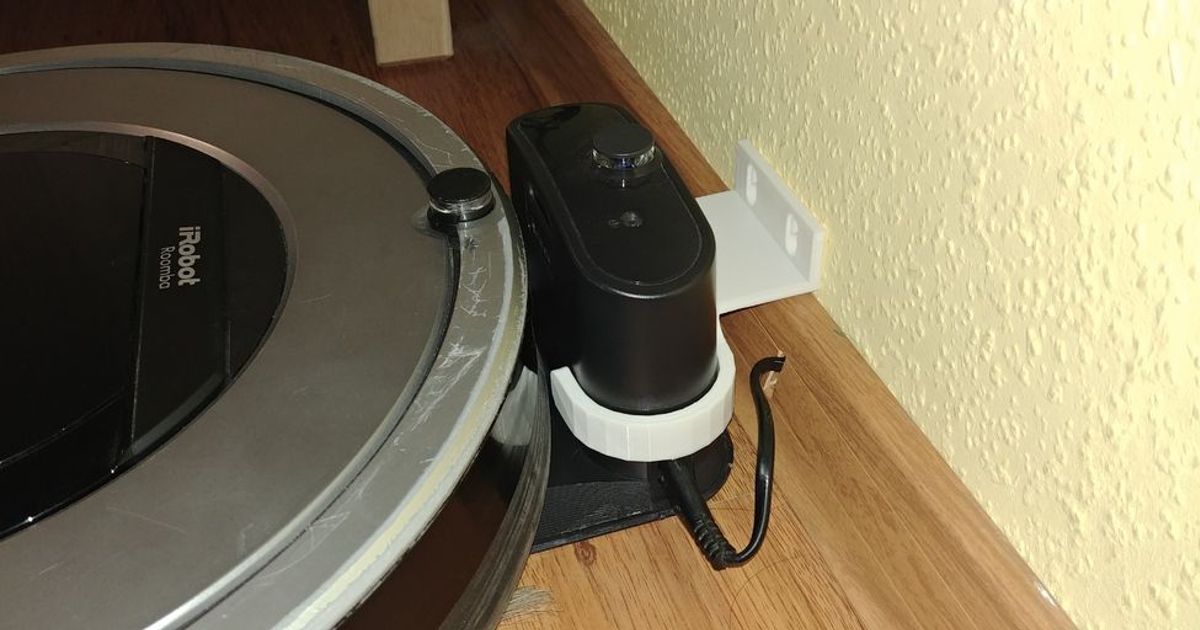 iRobot Roomba dock station wall mount by Siano Download free STL