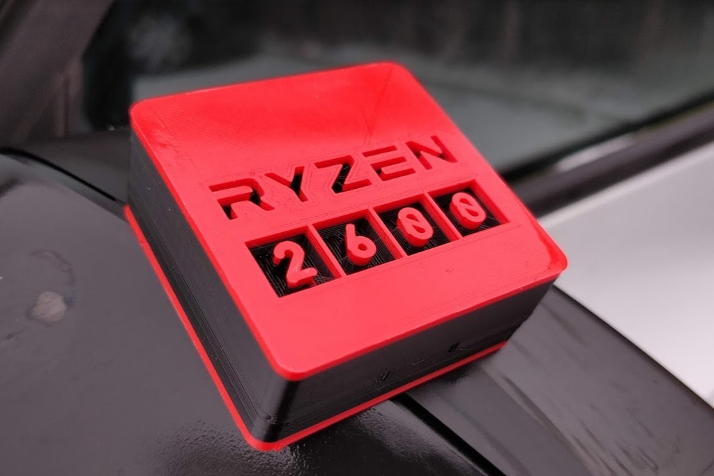 AMD CPU Box compatible Ryzen Zen+ ZEN2 : 2600X 3700X etc.