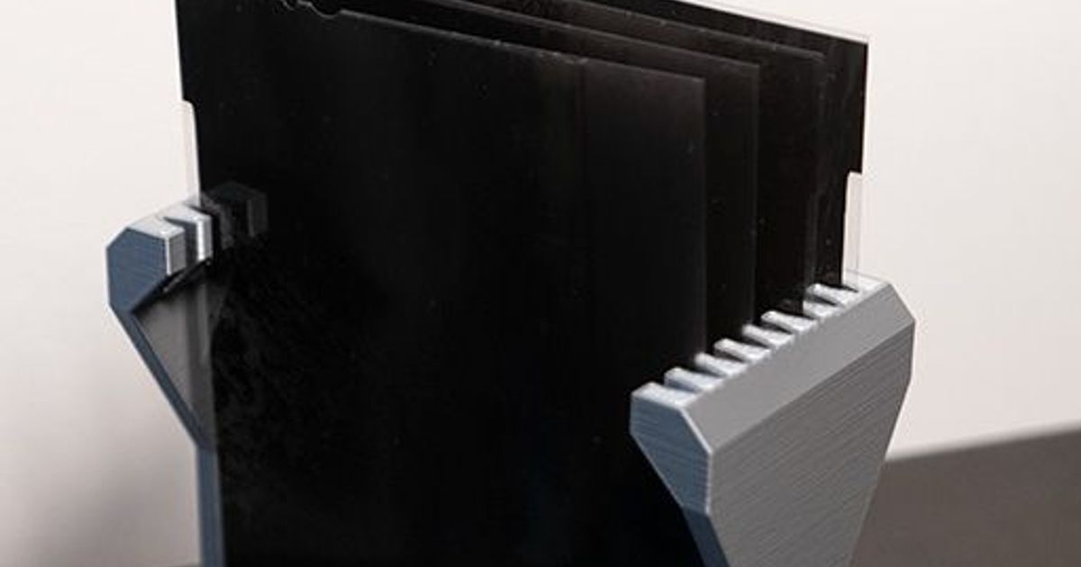 4x5 Sheet Film Drying Rack by FreshPrints | Download free STL model ...