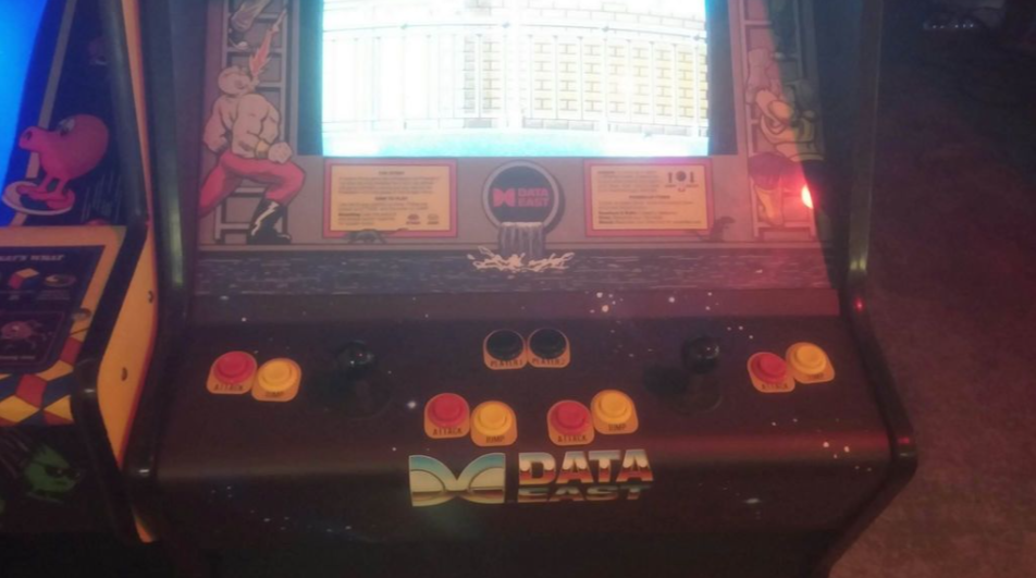 Data East Arcade Button Tag/Lables