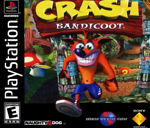 LITHOPHANE Cover Crash Bandicoot PS1