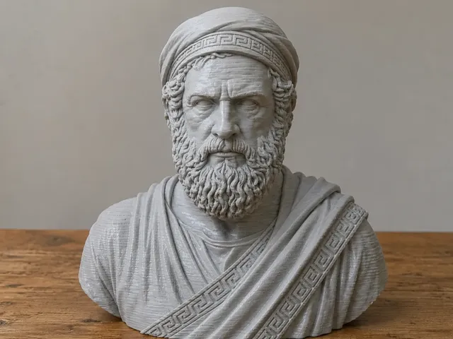 Phytagoras Statue