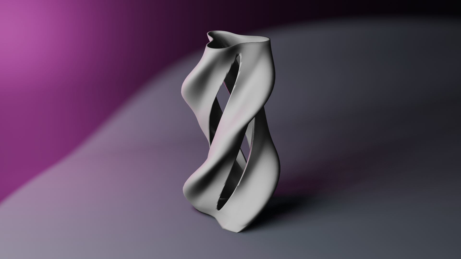 Minimalist Organic Vase (No Supports)