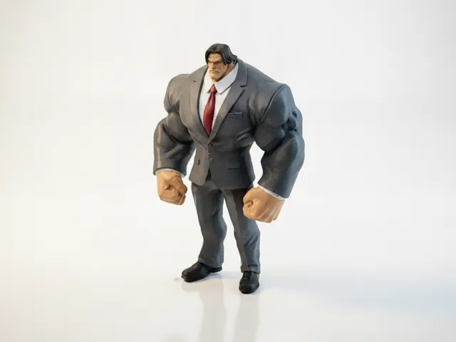 Buff John Wick Action Figure Collectible 3D Printable