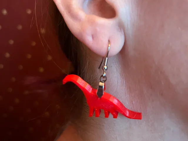 Dino Earring