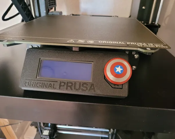 Captain America Shield Knob MK3S+