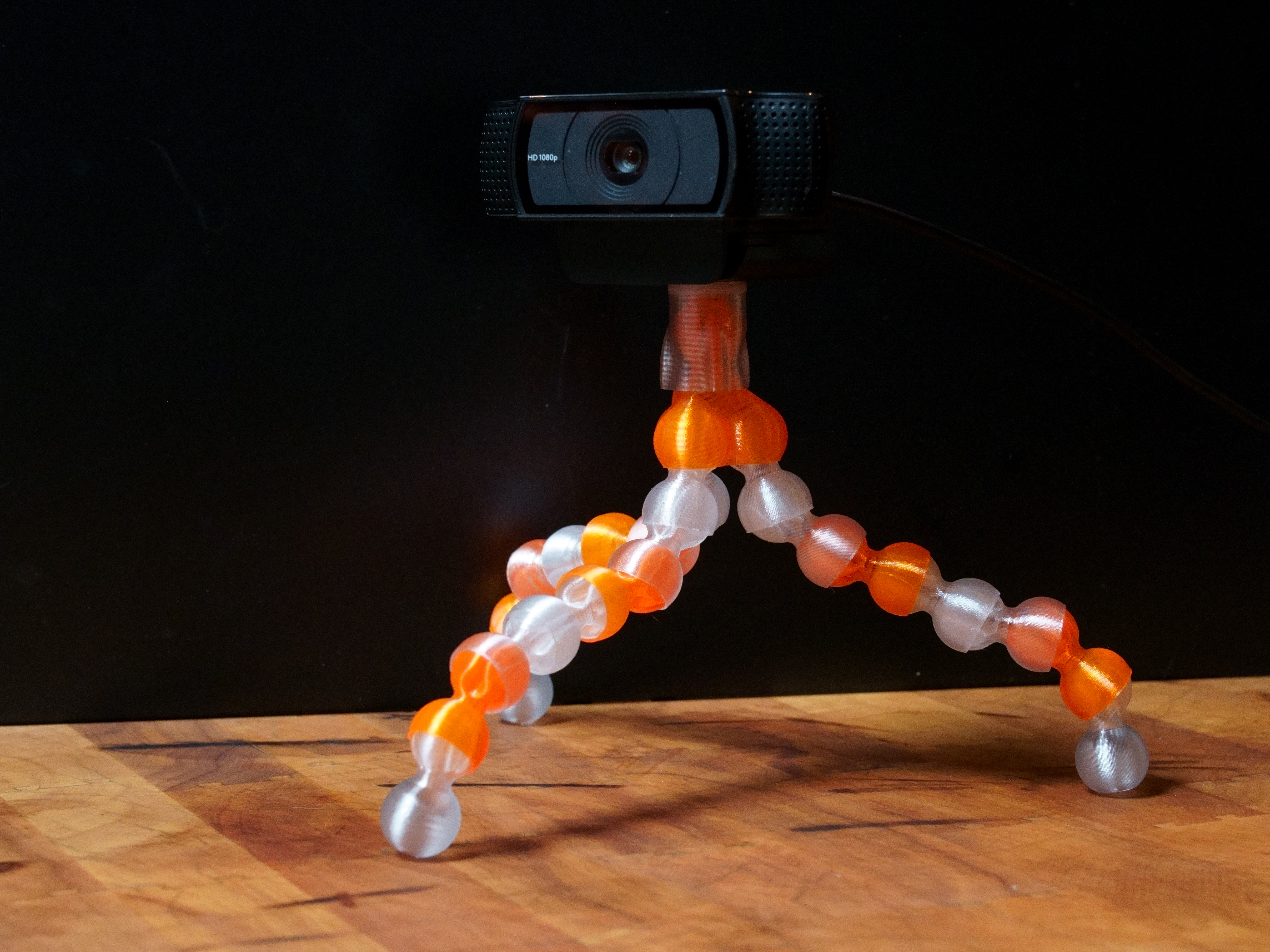 Streamlined Segmented and Vase Mode Tripod for Gopro, Phone and Anything You Got