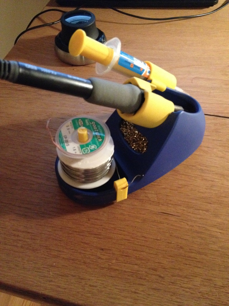 Upgrade to make the Hakko FX-888 and FX-888D stand a bit more convenient.