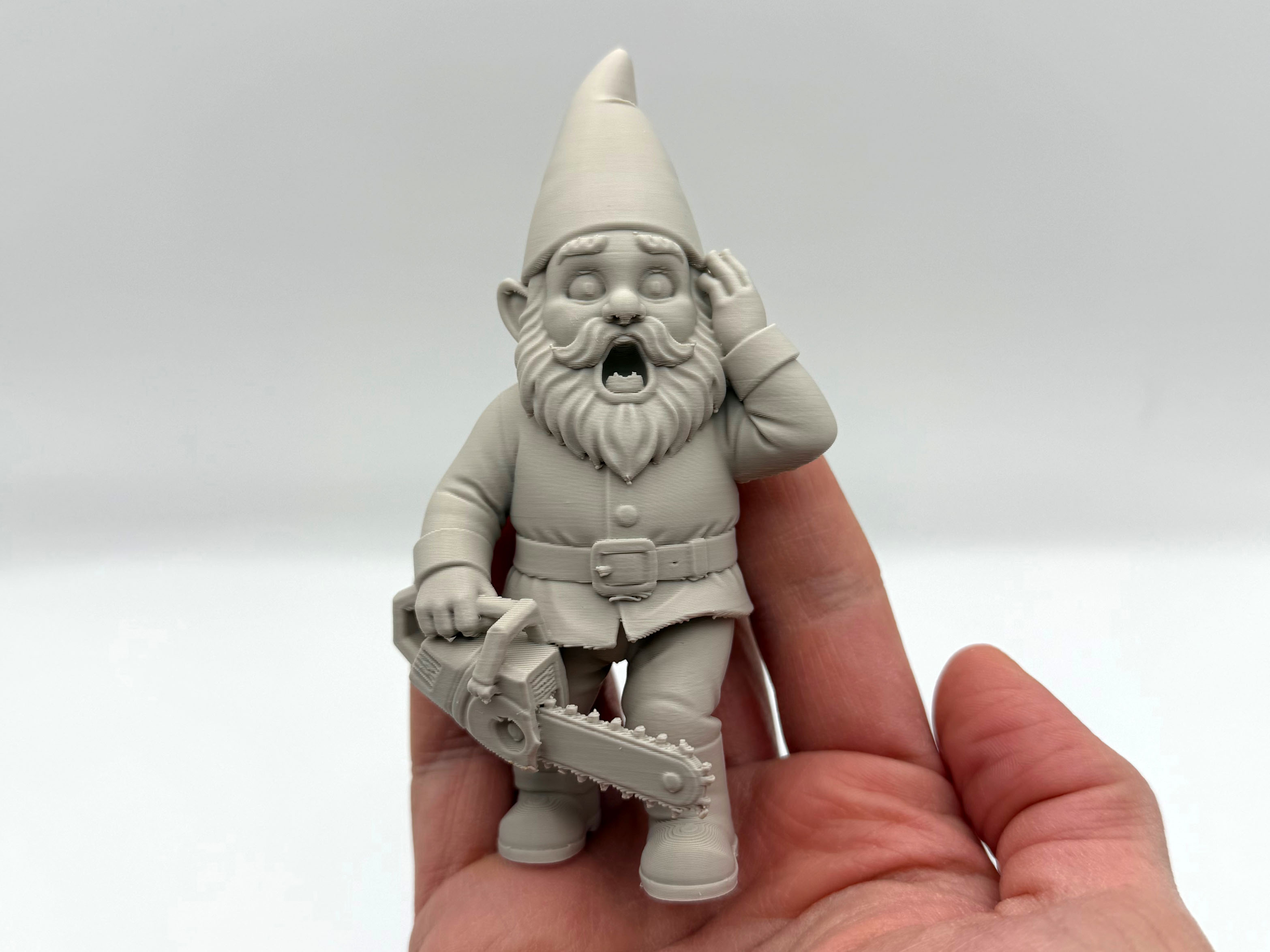 Chainsaw Garden Gnome