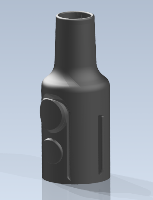 Dyson V10 transition piece to Ø16mm tube
