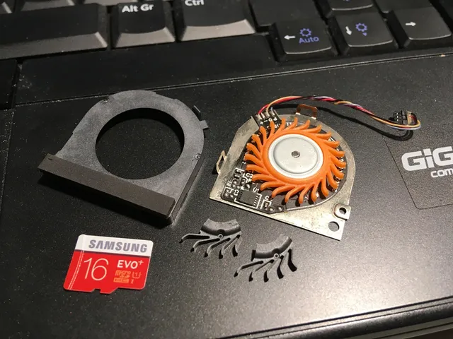 DJI Spark main cooling fan