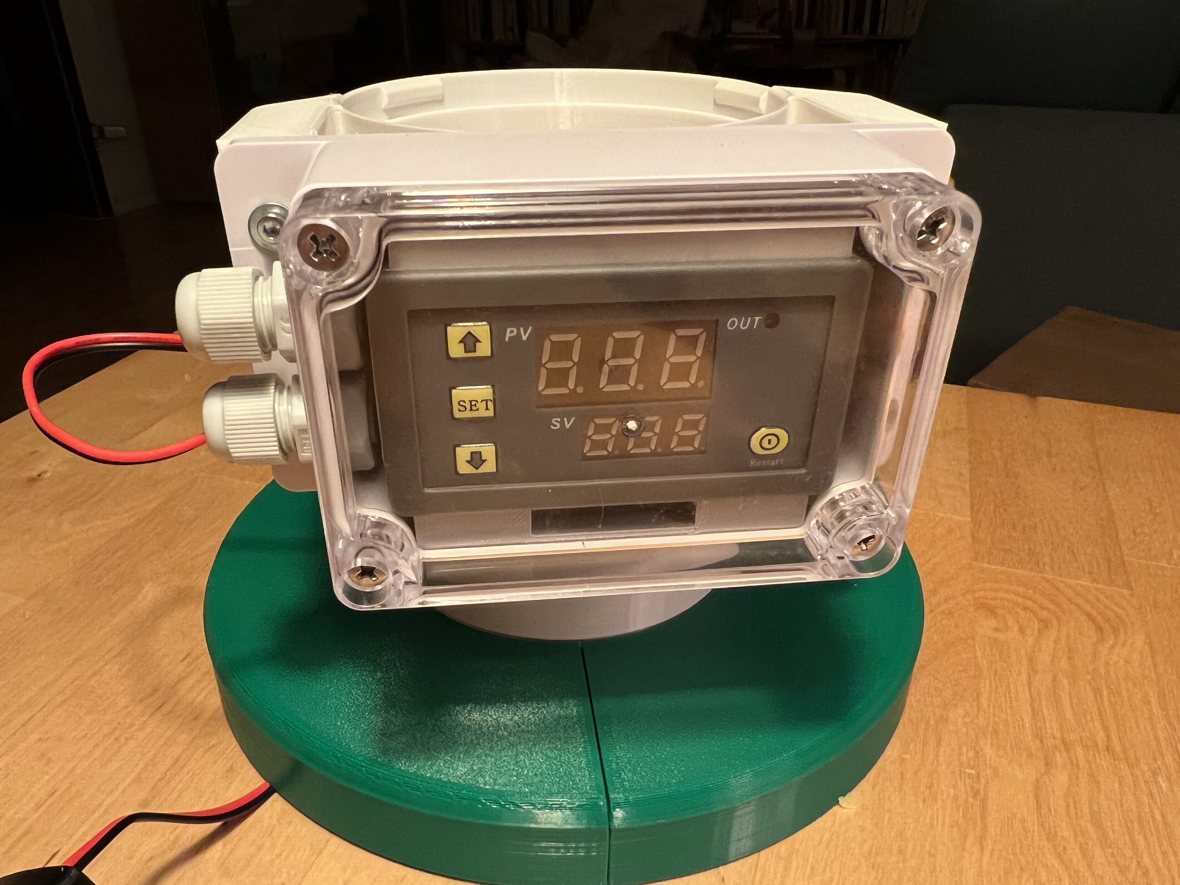 Miniatura 3 do modelo 3D Digital Time Relay Module Insert for Sonoff Waterproof case