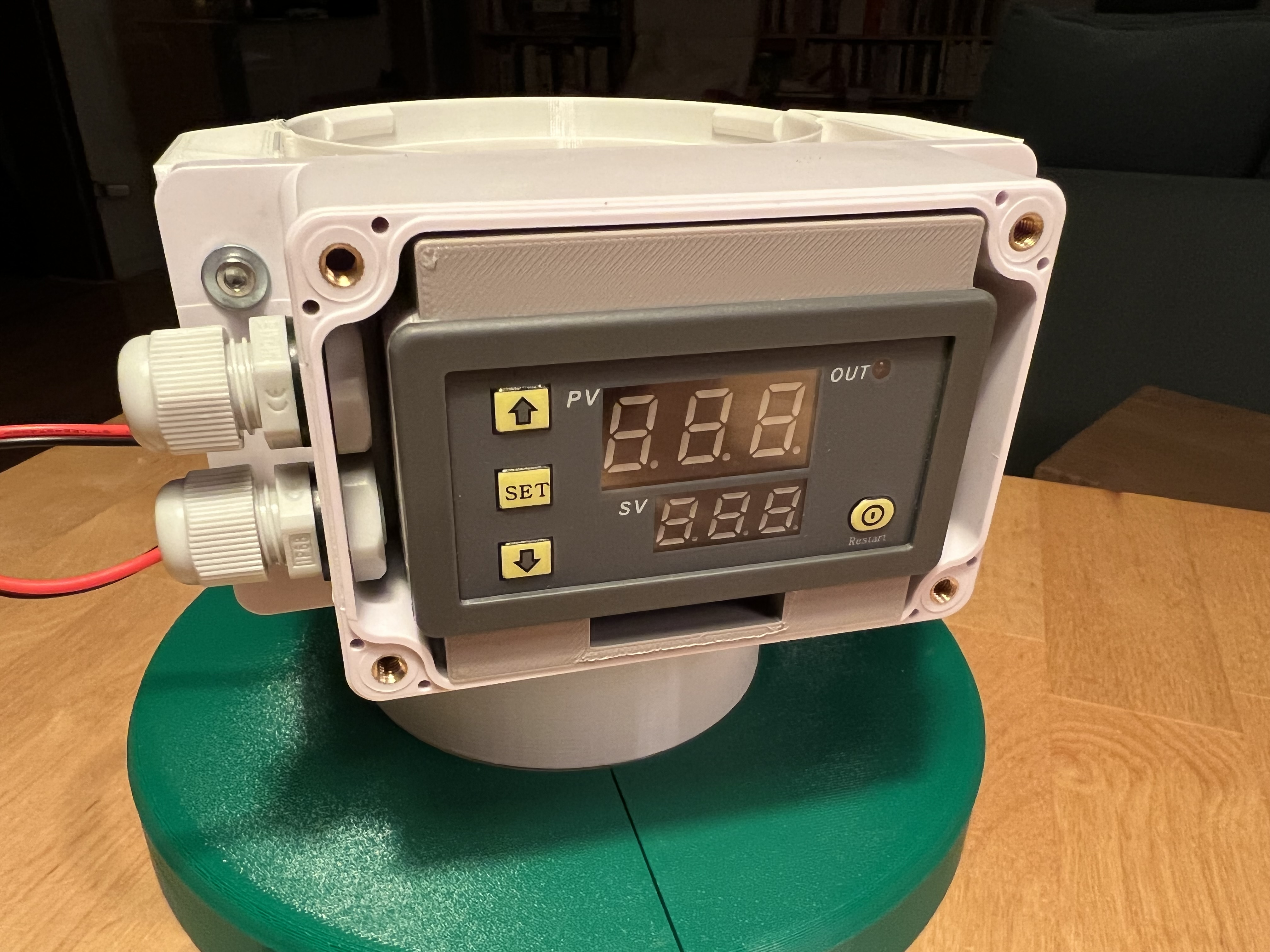 Miniatura 2 do modelo 3D Digital Time Relay Module Insert for Sonoff Waterproof case