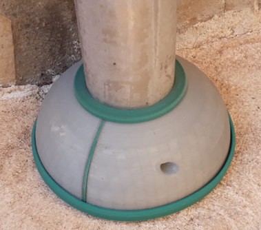 Base ducha exterior