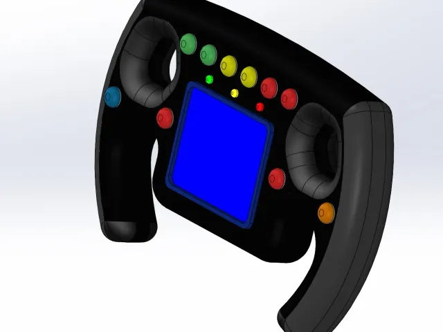 F1 Steering Wheel LCD Knob