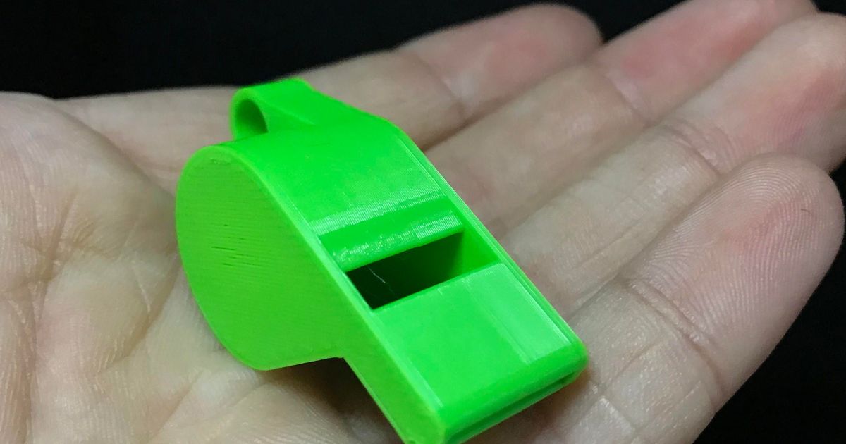 simple very loud whistle by deal_industries Download free STL model