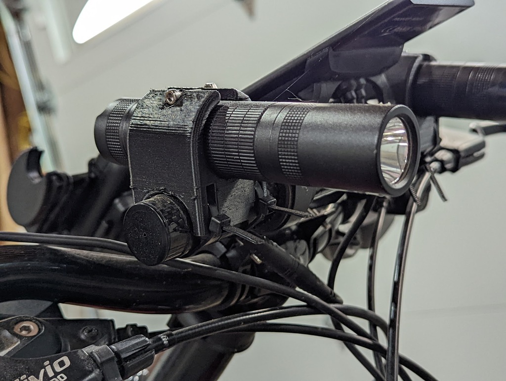 Bike Flashlight Mount