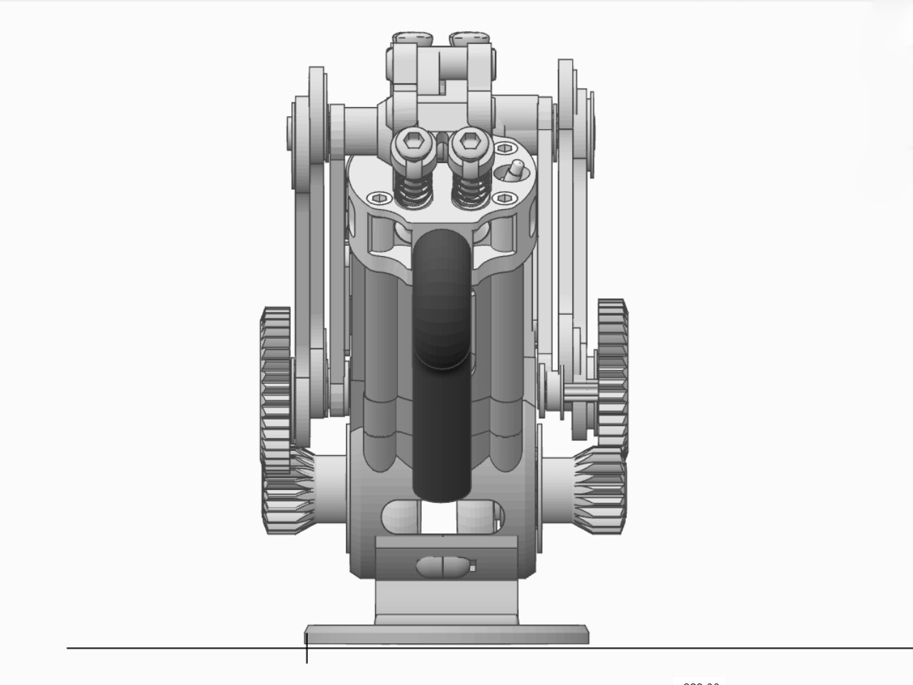 Miniatura 14 do modelo 3D OHC V60 Ultramax Engine