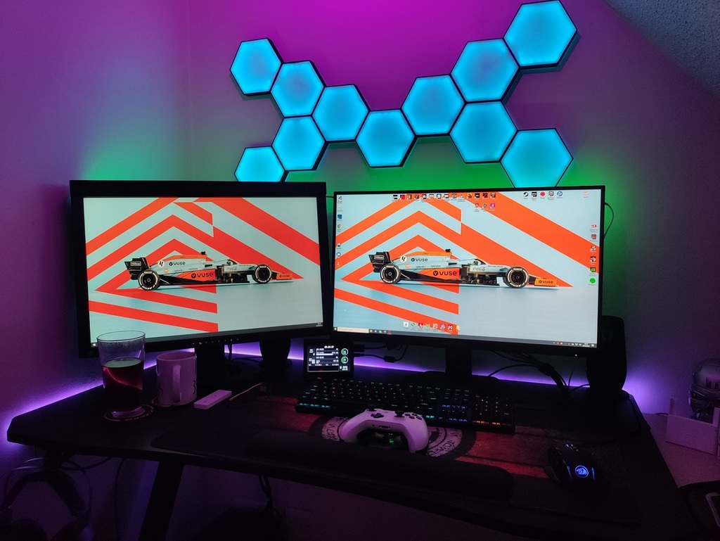 Miniatura 3 do modelo 3D Led Hexagonal Panels