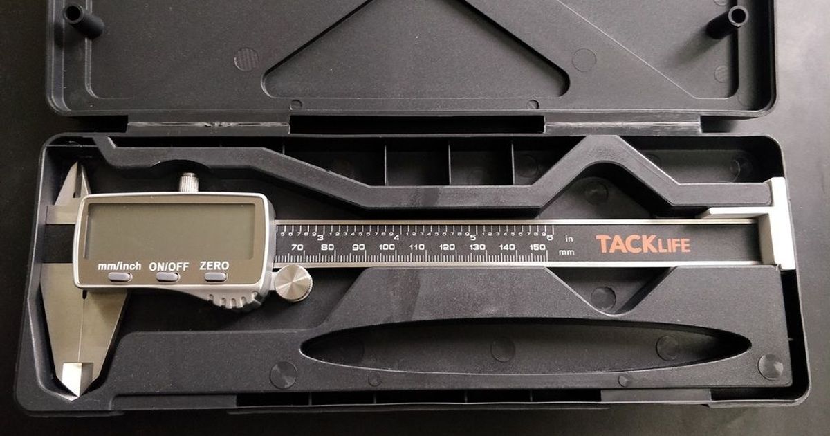 Tacklife Digital Caliper case insert by beerman Download free STL