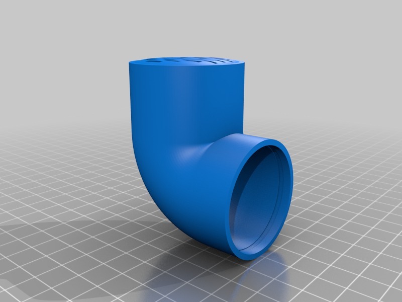 Miniatura 3 do modelo 3D Intex Pool Right Angle Filter Cap