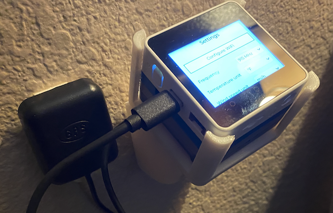 M5 Wall Mount for WeatherXM Weather Monitoring Station
