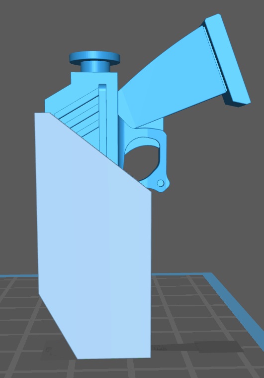 Star Wars animated style DC17 blasters and holsters for 1:12 , 1:6 and 1:1 figures / cosplay