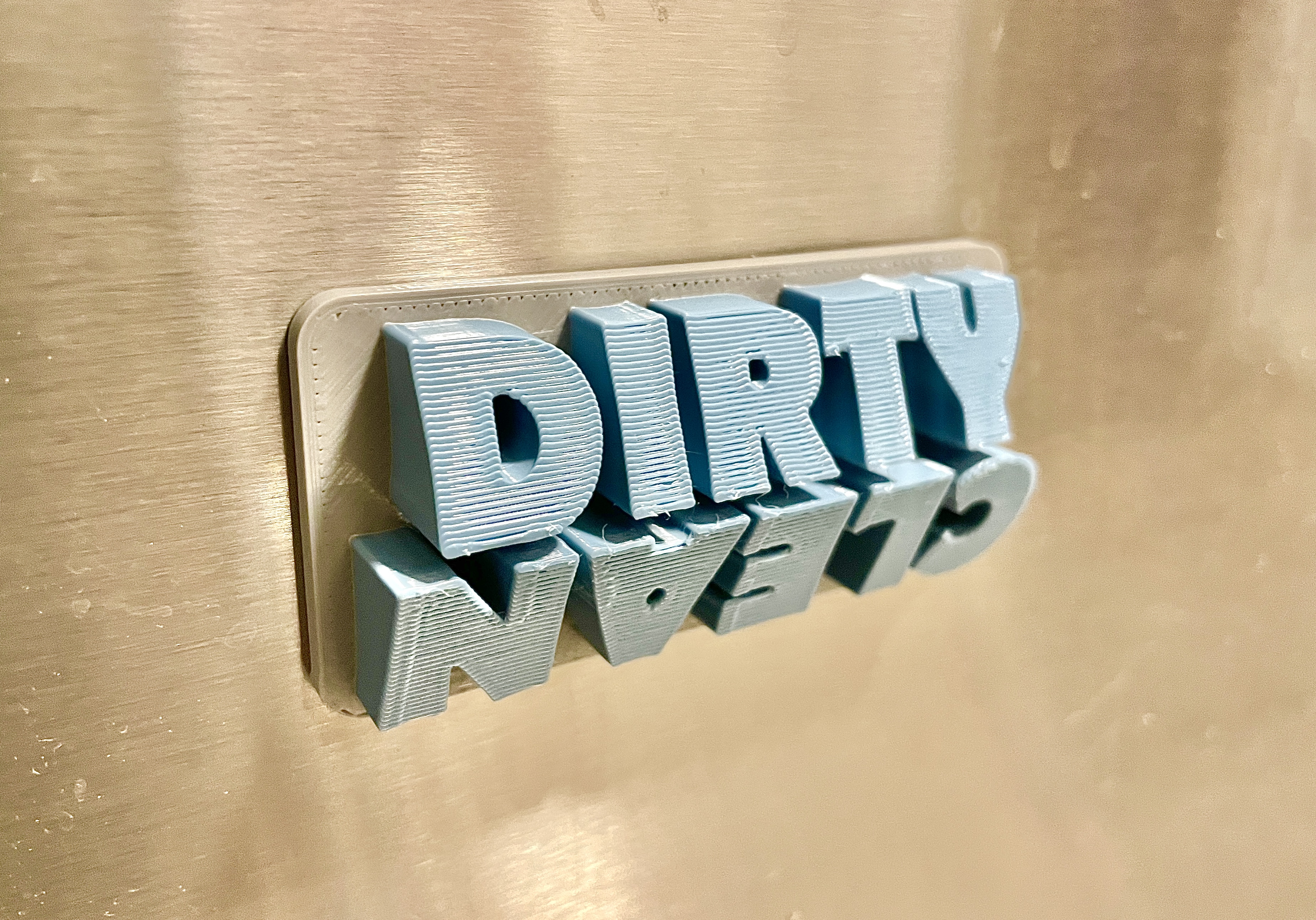 Dishwasher Clean - Dirty magnet indicator