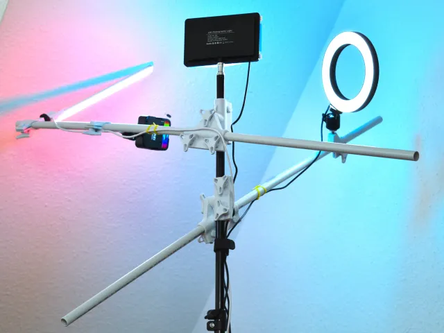 Lighting system for photo studio