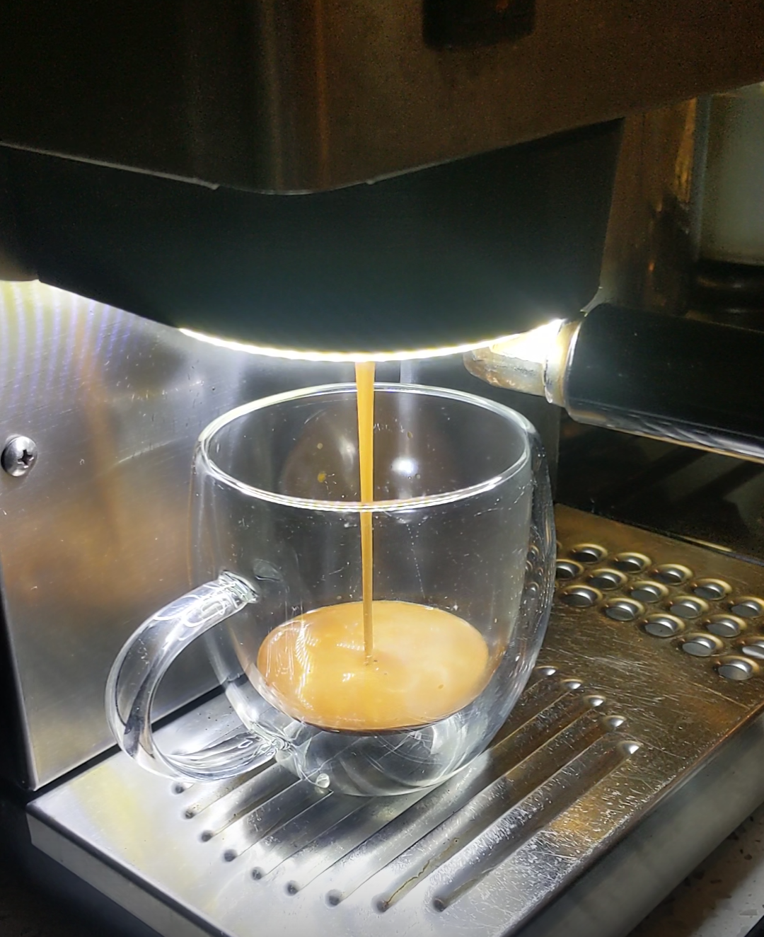 Rancilio Silvia Group Head Shroud Halo Light Upgrade